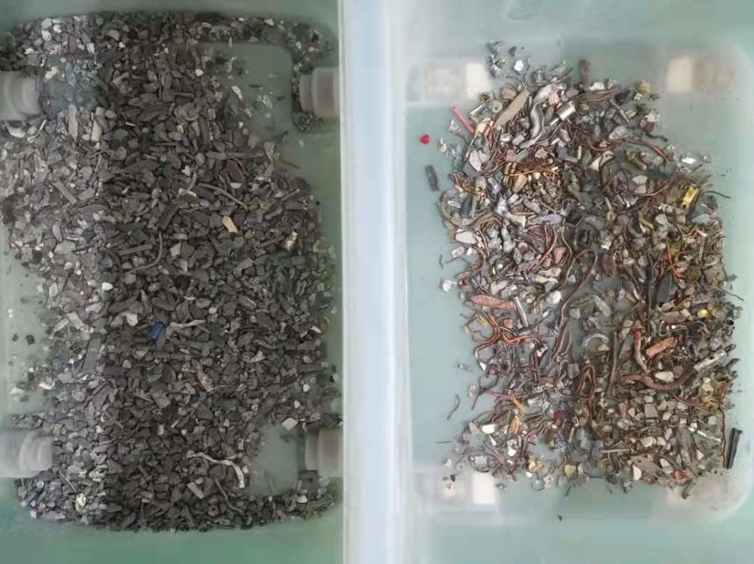 Fast Speed High Accuracy AI Aluminum Copper Flakes Color Sorting Machine Separator