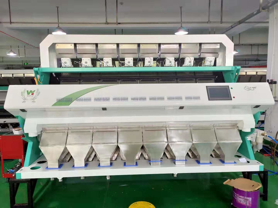 CCD Camera Vibrating Sieve Wheat Color Sorter Machine 2 Years Warranty