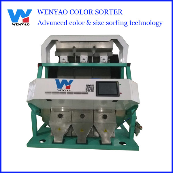 WYCS3-192 Three Channels Rice Color Sorter Machine Price For Removing Brown Rice