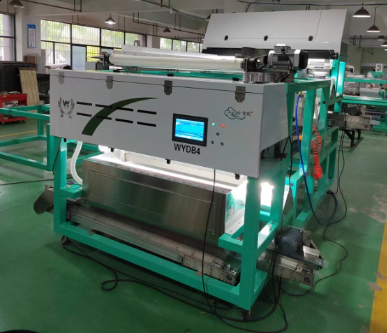 High Capacity Color Sorting Machine For Mixed Glass Plastic Pe Pvc Hdpe