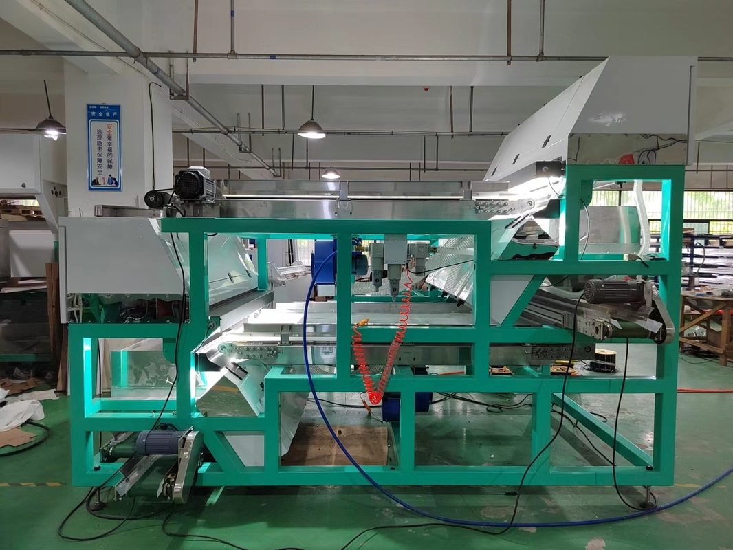 Two Layers Glass Sorting Machine Ccd Optical For Amber Mineral Quartz
