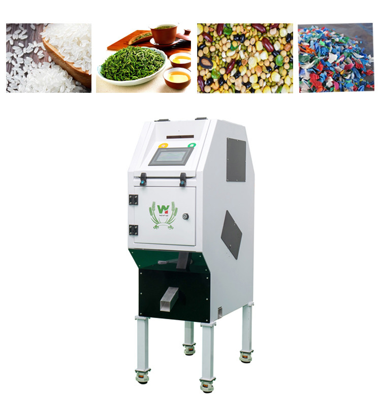 Almond Cashew Red Bean Nuts Color Sorter 256 Channels Optical Color Sorter