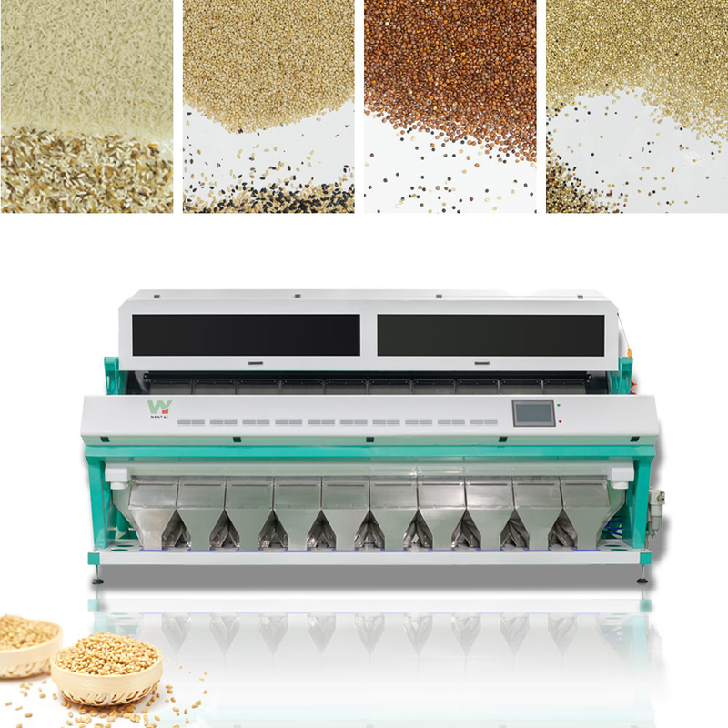 Factory Direct Selling Low Sumption High Capacity Wheat Grain Color Sorter Machine