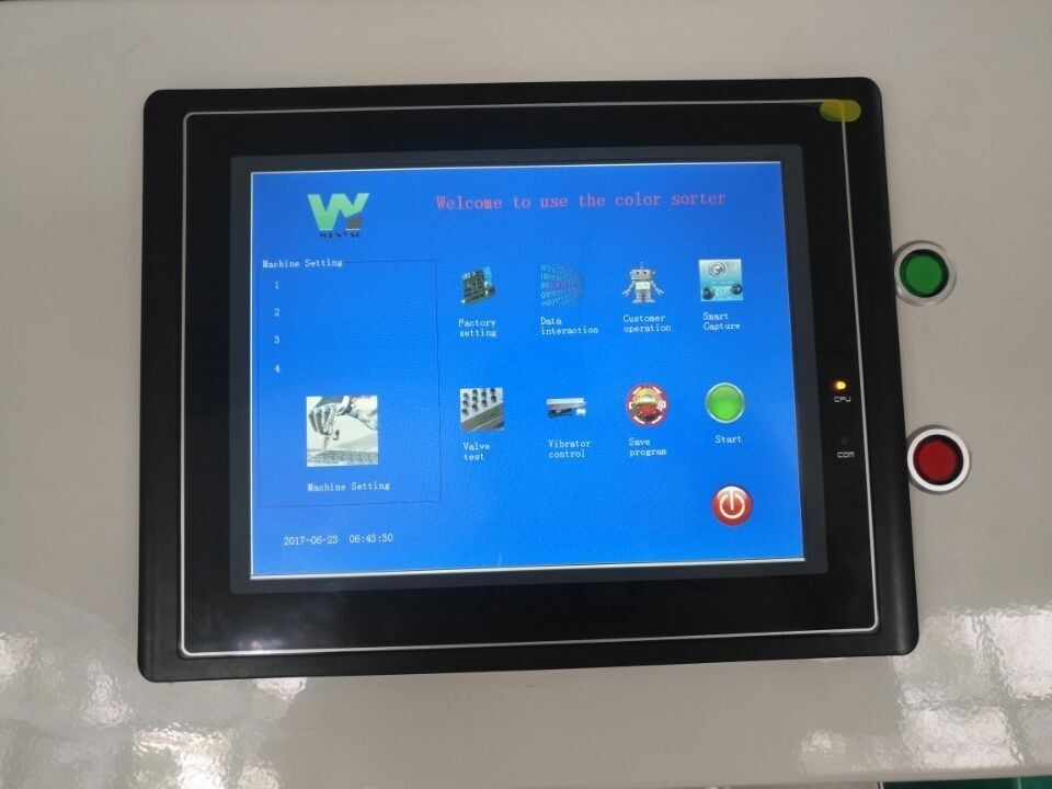 Radish Seeds Multifunction Color Sorter Toshiba Ccd Sensor Wenyao Ai Self Learning