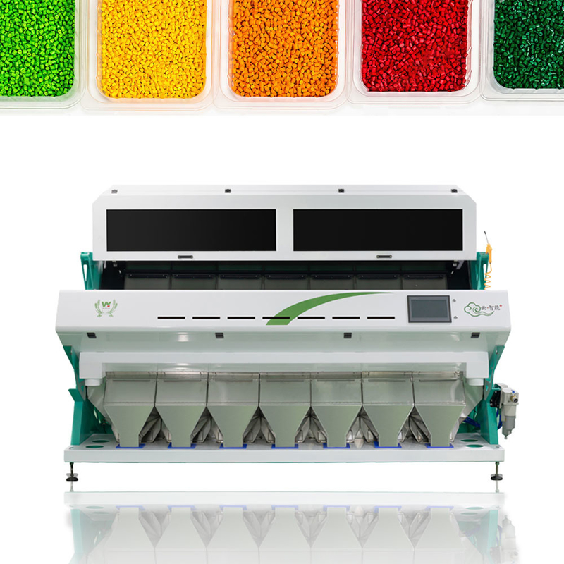 Optical CCD Plastic Color Sorter For Plastic Recycling Processing Machine 2 Year Warranty