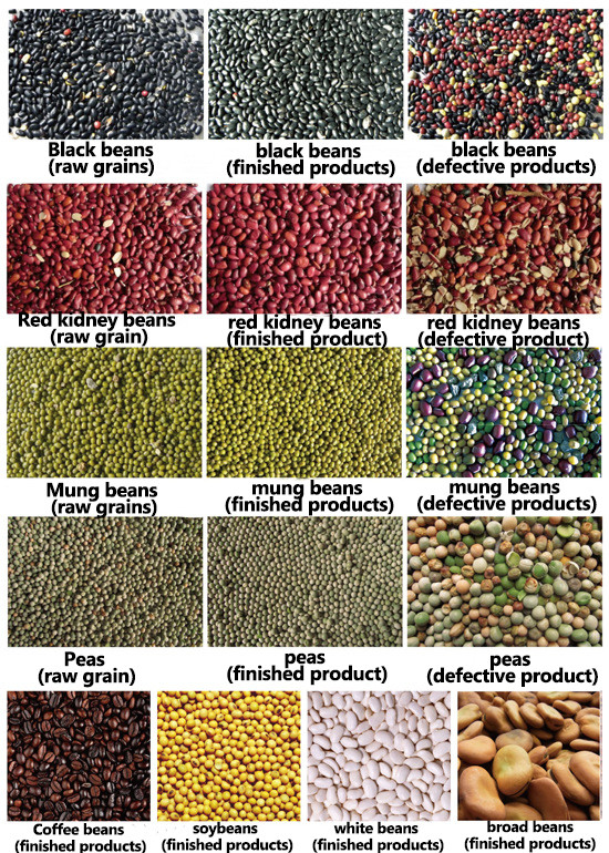 Red Green Bean Cardamom Multifunction Color Sorter 3t/H Throughput