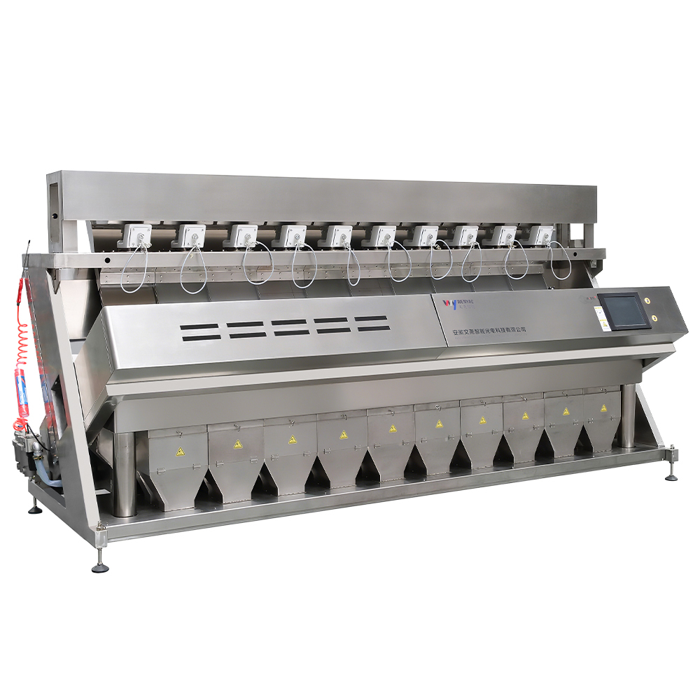Intelligent 10 Chutes 640 Channels Beans Color Sorter with 6.5kw Power ...