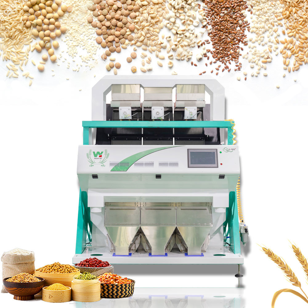 Multifunction Intelligent Automatic 3 Chutes Optical White Black Pepper ...
