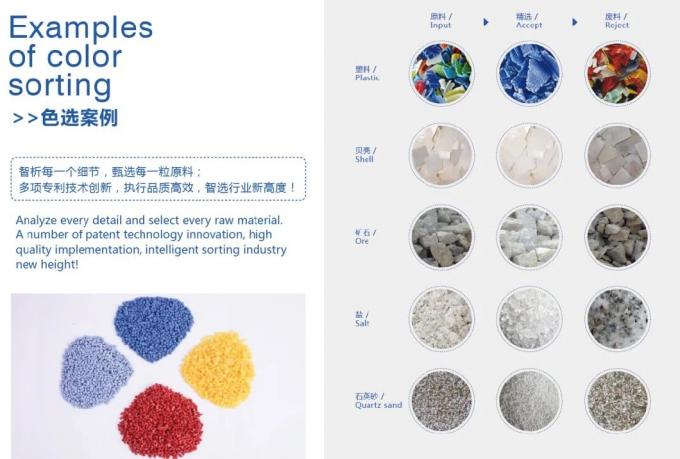High Speed Sorting Mini Color Sorter Machine Plastic Colour Sorting Machine