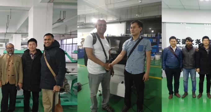 64 Channel Grain Colour Sorting Equipment, Wheat Rice Color Classification Machine 11