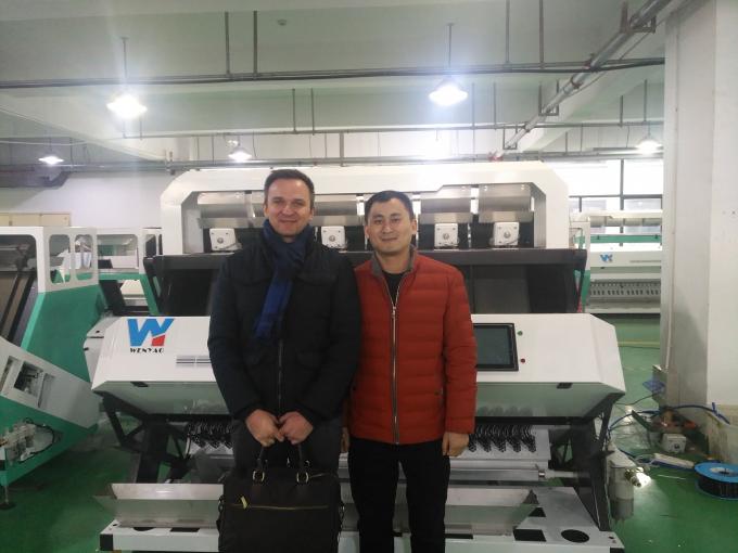 6 Chute Intelligent Optical CCD Camera PET PVC HDPE Plastic Color Sorter Machine Wifi Remote 8