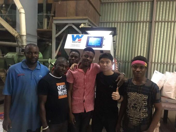 6 Chute Intelligent Optical CCD Camera PET PVC HDPE Plastic Color Sorter Machine Wifi Remote 10