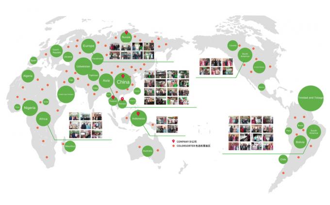 6 Chute Intelligent Optical CCD Camera PET PVC HDPE Plastic Color Sorter Machine Wifi Remote 19