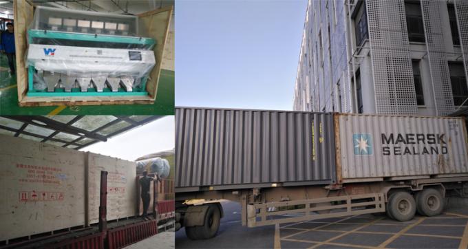 Intelligent Prunes Blueberry Cabbage Kiwicha Fried Onion Vegetable Fruit Color Sorter Machine for Farm Processing 23