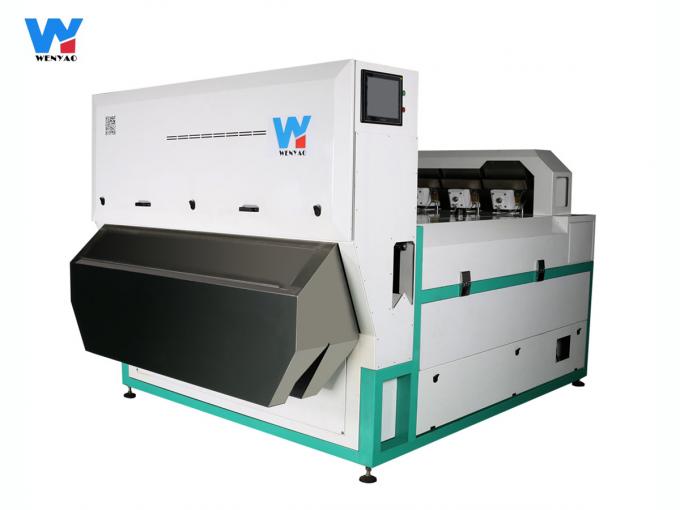 10 Chute Green Blue Brown White Glass Color Sorter Machine for Color Sorting with WiFi Remote 19