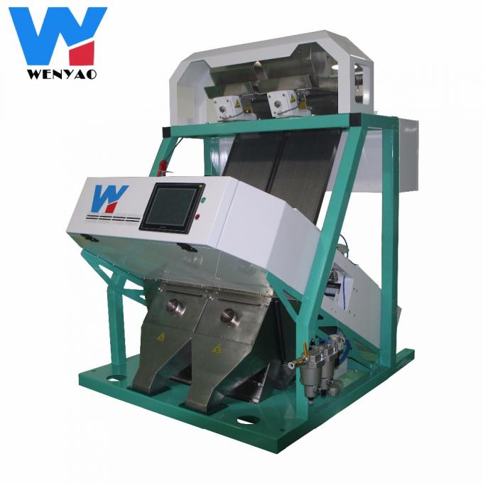 10 Chute Green Blue Brown White Glass Color Sorter Machine for Color Sorting with WiFi Remote 18