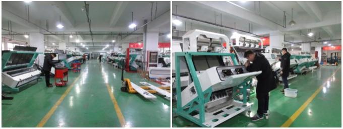 10 Chute Green Blue Brown White Glass Color Sorter Machine for Color Sorting with WiFi Remote 25