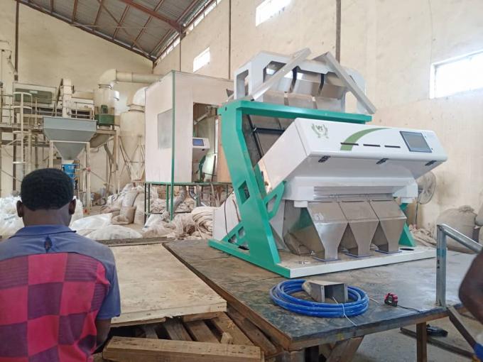 Wenyao 64 Channels Optical Beans Sorter CCD Lupins Color Sorter Mung Bean White Bean Color Sorting Machine 12