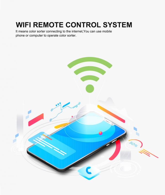 High Accuracy Intelligent Kidney Bean Red Bean Optical Color Sorter Machine 7