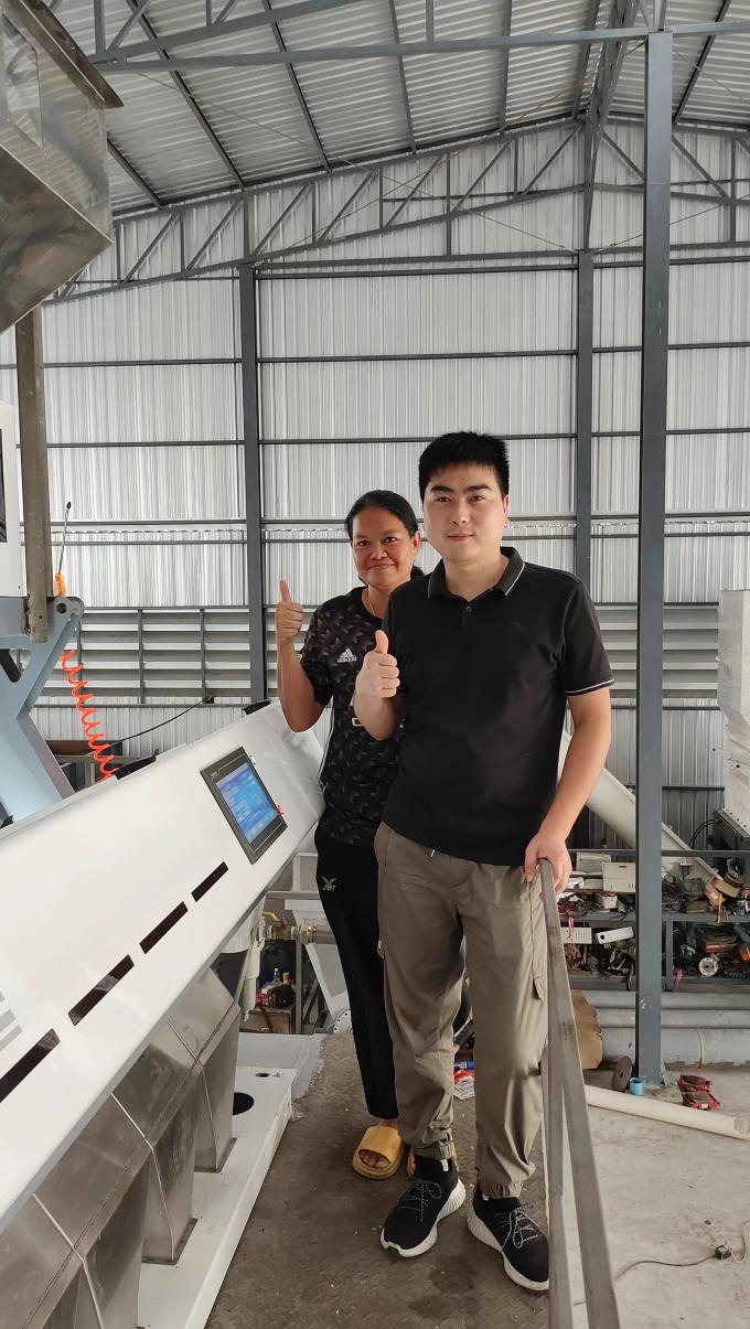 Wenyao 64 Channels Optical Beans Sorter CCD Lupins Color Sorter Mung Bean White Bean Color Sorting Machine 11
