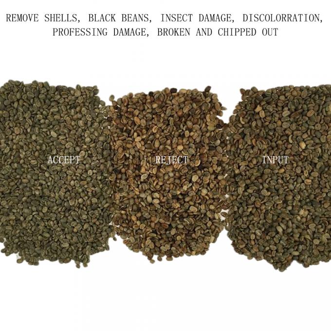 China Customized Food Safety Optical Color Sorter CCD Color Sorting Machine For Coffee Bean 3