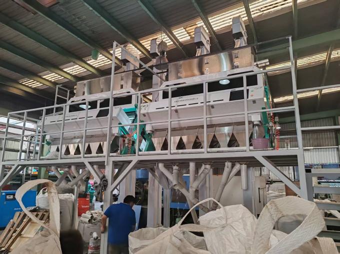 Multi-funstional Cereals CCD Sorting Machine Mung Bean Red Bean Optical Color Sorter For Agriculture And Food Processing 13