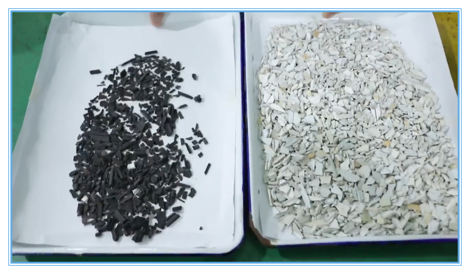 3 Chute Manufacturer Direct Sell CCD Camera PET PVC PP Plastic Color Sorter Machine 8