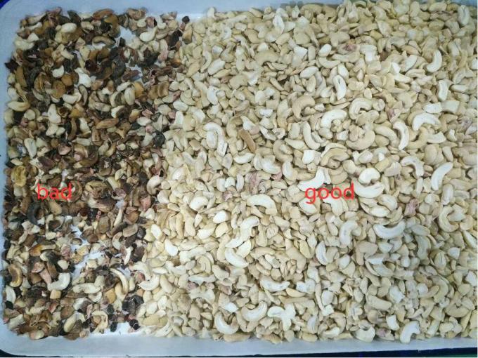 Intelligent 6 Chute Cashew Nut Color Sorting Machine with Toshiba CCD Sensor and RGB Camera 7