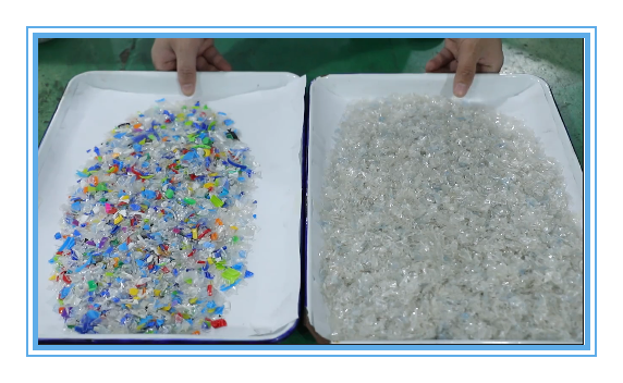 Weanyao High Efficient Polymer Sorter Machine PET Bottle Flakes Plastic Color Sorter Machine 14