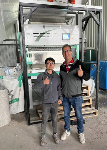 Mini Function Optical RGB Plastic Color Sorter Pet Color Sorting Machine 15