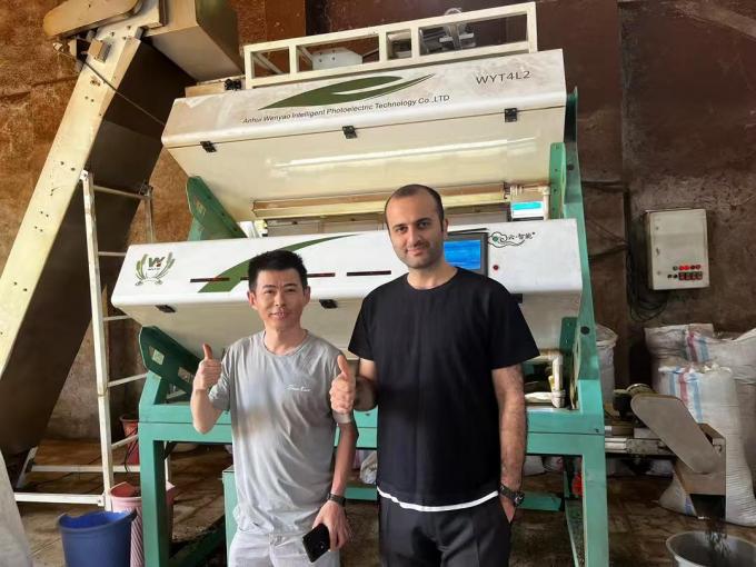 Wenyao CCD Optical Color Sorter Machine for Coffee Beans Grains Rice 14