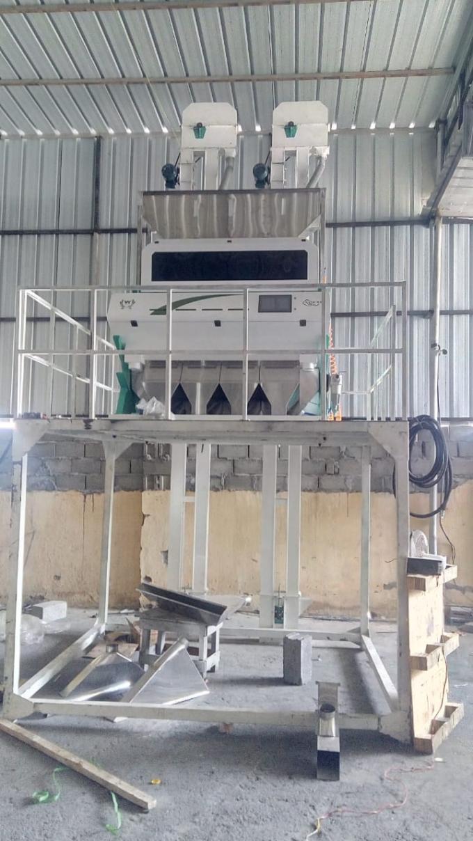 Wenyao High Capacity Maize Wheat Horse Bean Broad Bean Color Picker Colour Sorter Machine 10