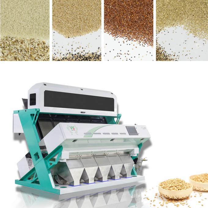320-Channel CCD Color Sorter for Rice Grains Beans with 99.99% Accuracy 0