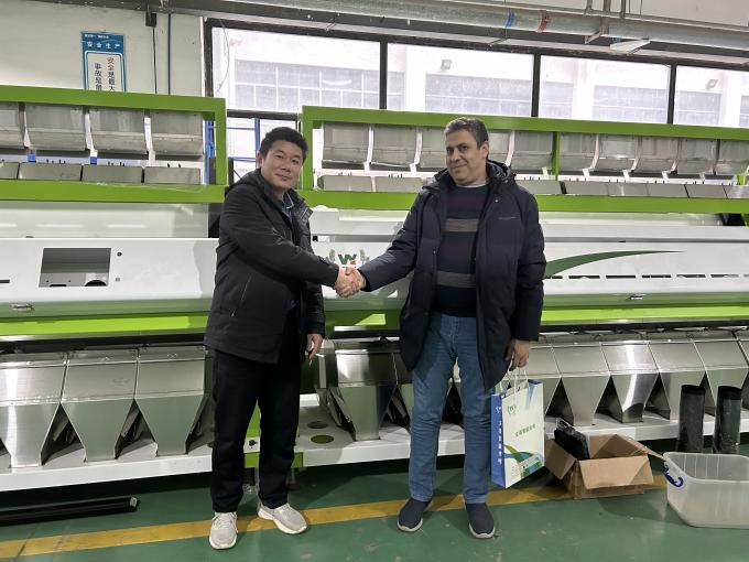 1200MM Belt Color Sorter Machine for Ore Grain Rice with 99.99% Accuracy 16