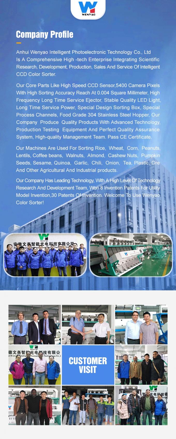 Wenyao Automatic Color Separation Fresh Blueberry Juniper Berries Color Sorter Machine 13