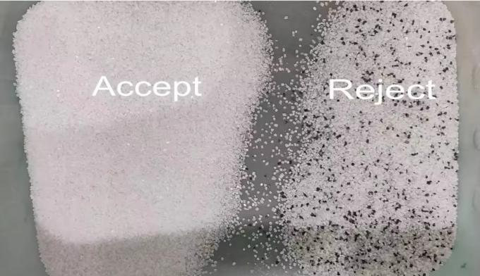 Large Output 304ss 316 Stainless Steel Intelligent Color Sorter Machine for Salt 4