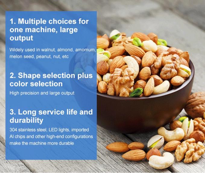 WENYAO Macadamia Nuts Belt Type Sorting Machine Color Sorter Automatic Optical Sorting Machine 4